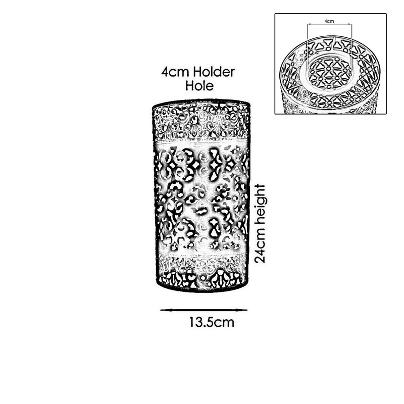 Weiß Easy Fit Modern Pattern Pendelleuchte Metall Trommel Lampenschirm~1384