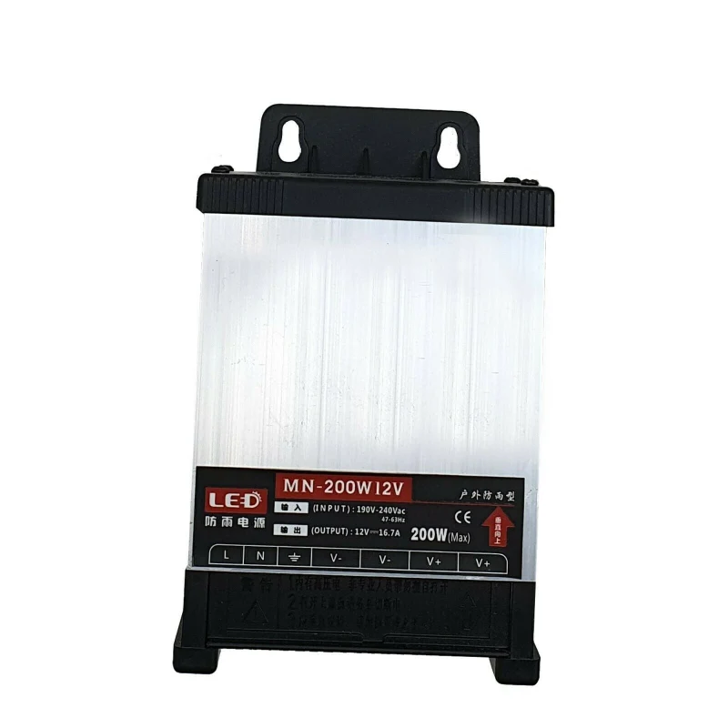 12V 200W LED-Netzteil 16.7A |IP45 Transformator~1215