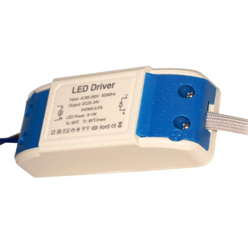 LEDSONE 9W LED Driver Kompakter Konstantstrom-Trafo 240mA ~1107