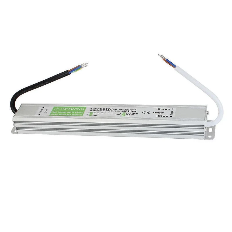 50W LED-Trafo 24V Netzteil Wasserdichter für LED-Streifen~1101