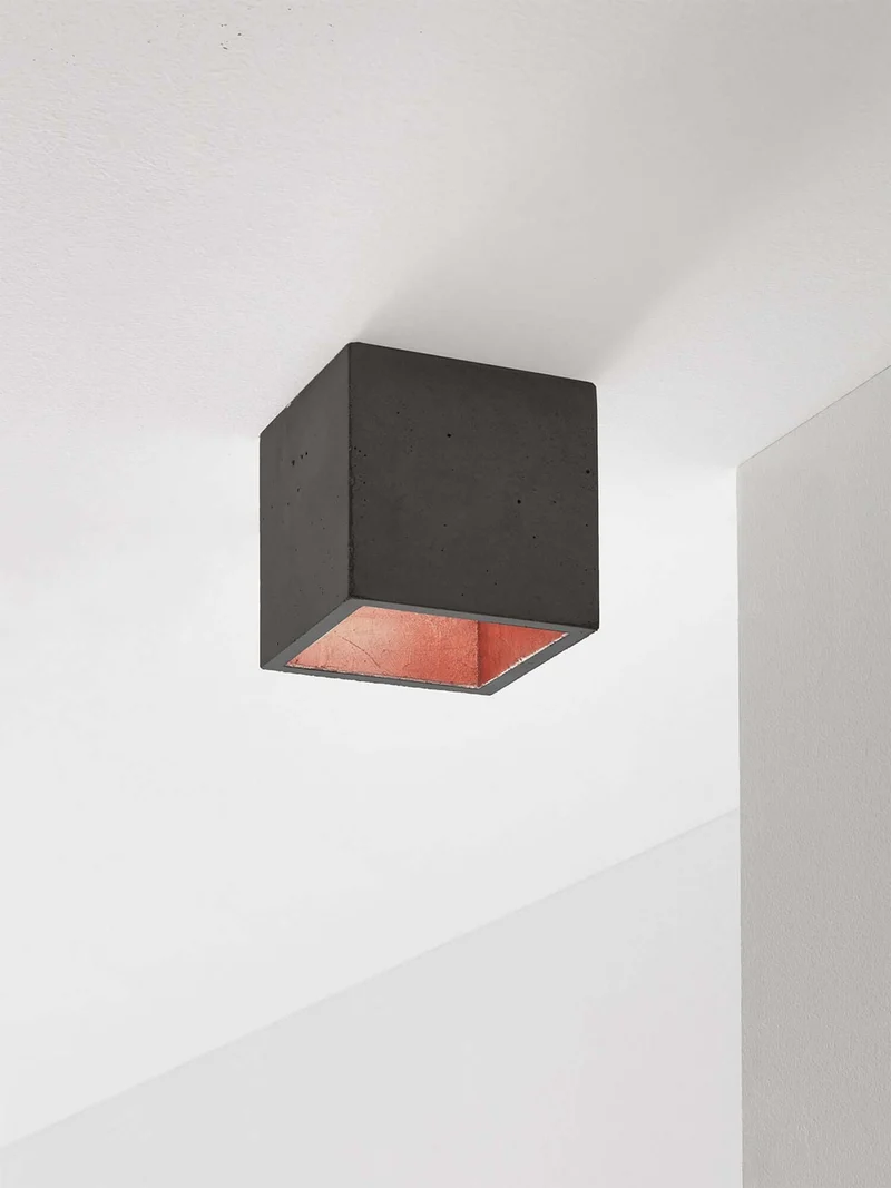 Gantlights B7 Deckenspot quadratisch dimmbar