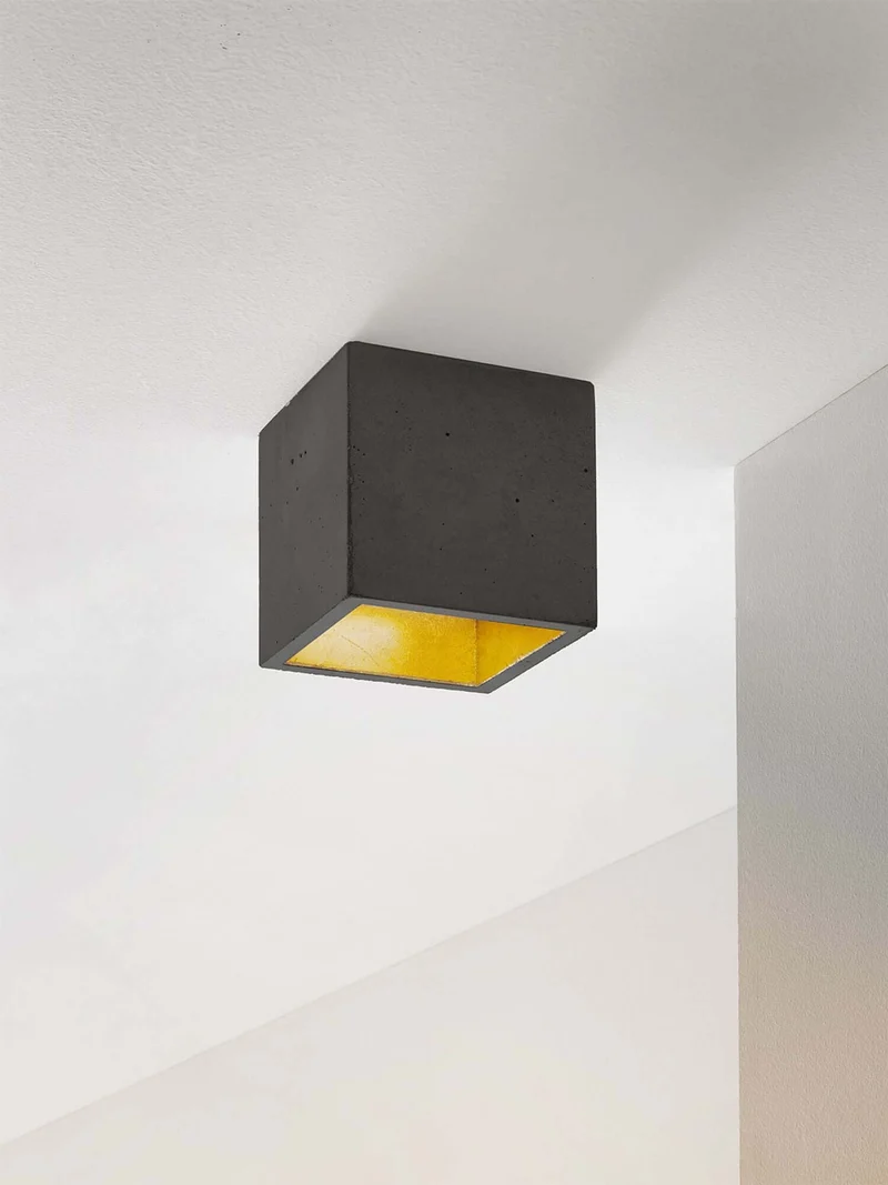 Gantlights B7 Deckenspot quadratisch dimmbar