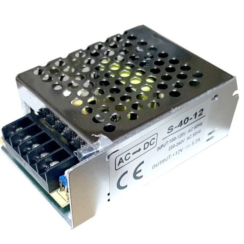 LED Netzteil 12V 40W 3.2A Aluminium Transformator IP20 ~1088
