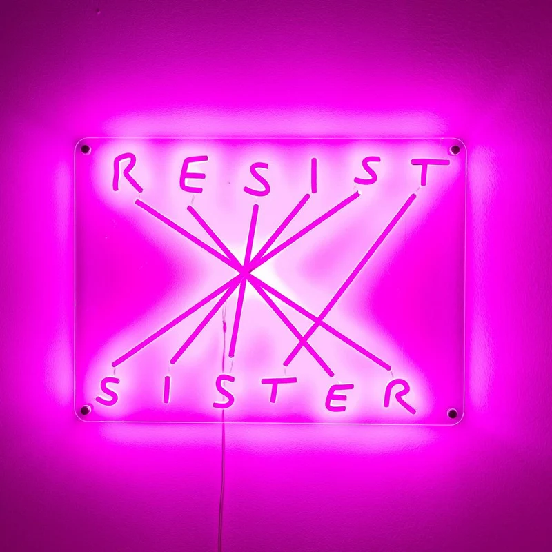 Seletti Resist-Sister LED-Wandlampe dimmbar 52x38cm