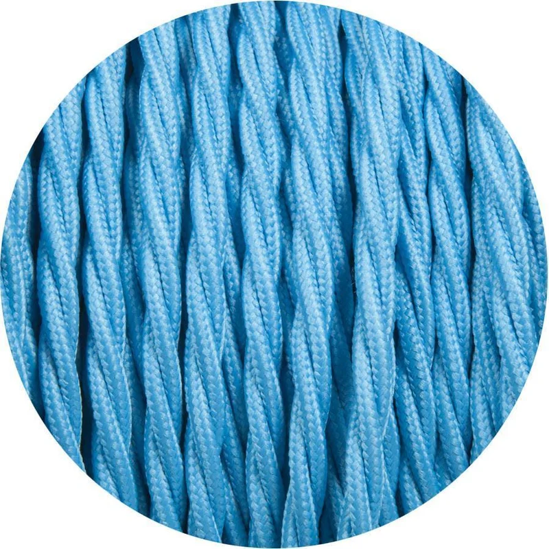 3 adriges kabel gedrehtes Stoffkabel lampenfassung~1203