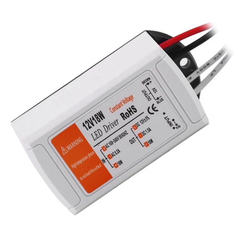 18W Transformator 12V Konstantspannung LED-Treiber ~1081