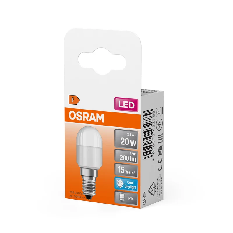 OSRAM LED Lampe LED SPECIAL T26 2.3W 865 Frosted E14, 200 lm, 6500 K, Kaltes Tageslicht