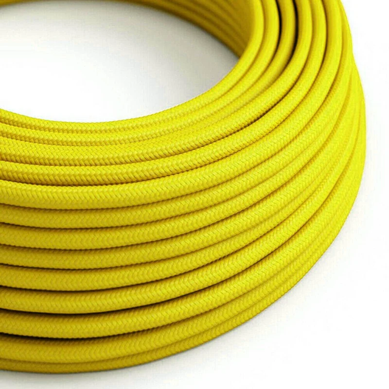 1m,5m,10m Rundes 2-Adriges Geflochtenes Farbiges Kabel ~1438