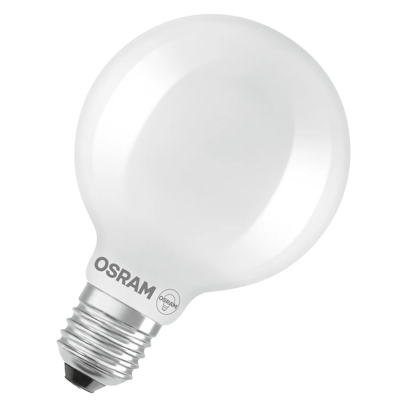 OSRAM LED LAMPS ENERGY CLASS A ENERGY EFFICIENCY FILAMENT CLASSIC Globe in Globusform-Form, LED-Lampe, Bleifreies Glas, Matt, 806 lm, Kaltweiß, Energieeffizienzklasse: A