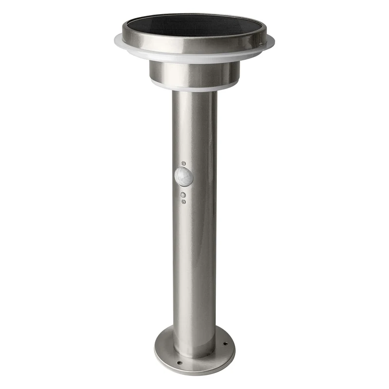 OSRAM ENDURA Style Solar LED Außenwandleuchte Edelstahl, Bewegungs- & Lichtsensor, 3 Modi, IP44, edles Design für Terrasse & Garten