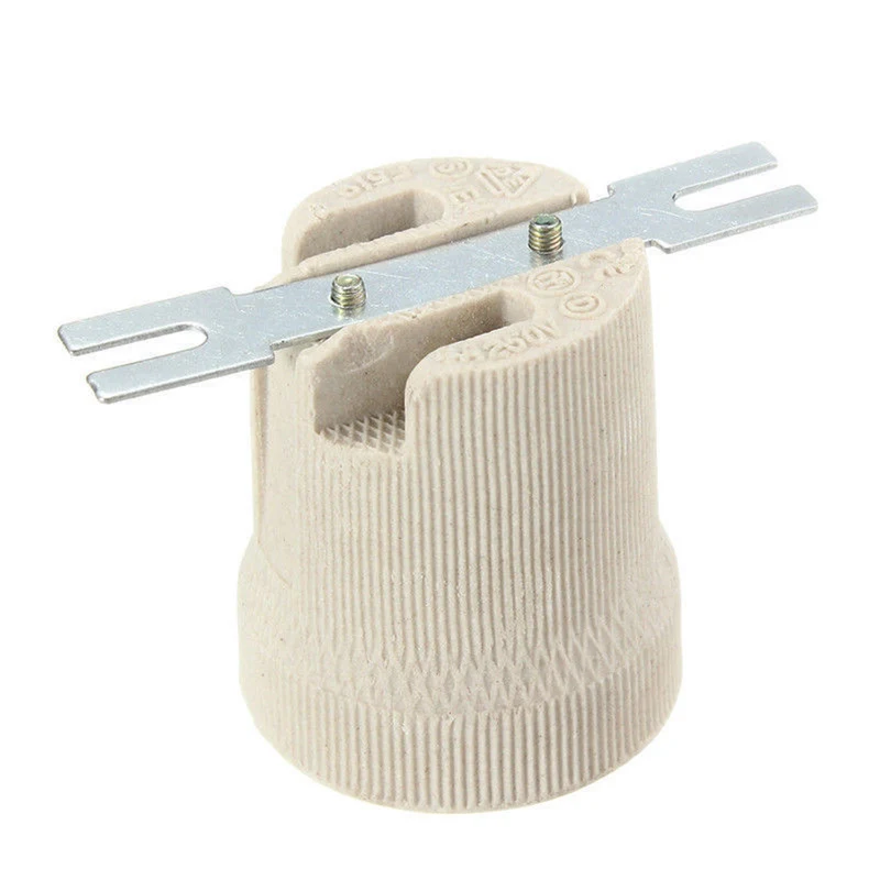 5x E27 Keramik-Lampenfassungen – Hochhitzebeständige Schraubsockelfassungen für IR- und Wärmelampen~1668