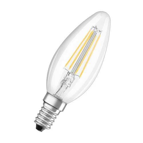 OSRAM BASE CL B FIL 40 LED-Lampe, 4W, 470lm, Warmweiß, E14