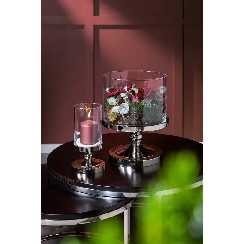 Windlicht – Glaseinsatz, Elegante Form, Glanzoptik - Lamonte | Fink Living