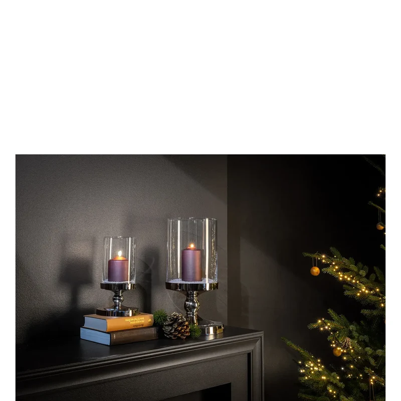 Windlicht – Glaseinsatz, Elegante Form, Glanzoptik - Lamonte | Fink Living