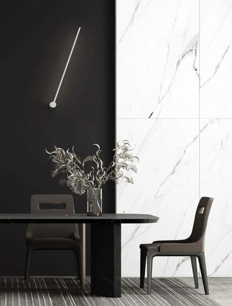 Synthesi LED Wandleuchte H 90cm 3000K