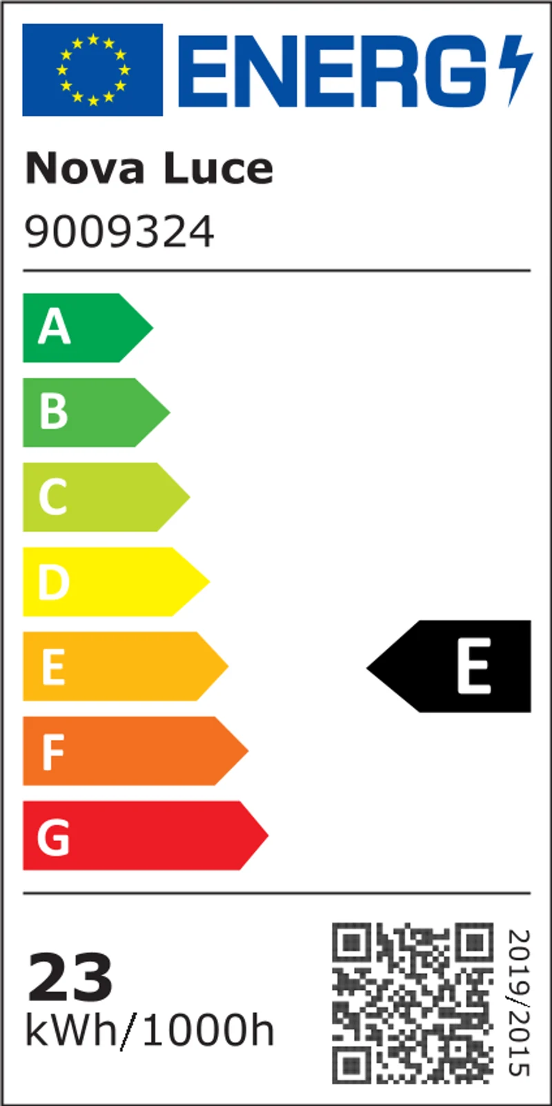 Synthesi LED Wandleuchte H 90cm 3000K