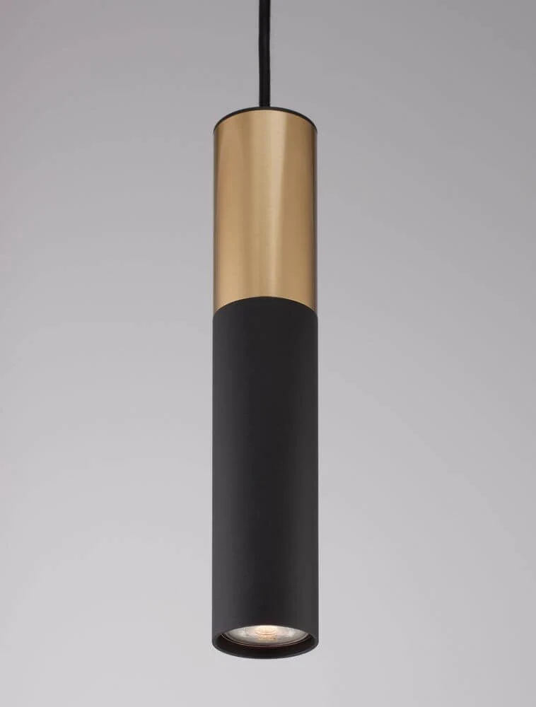 Pongo Pendelleuchte Cover Unten Ø 5,6cm Schwarz, Gold