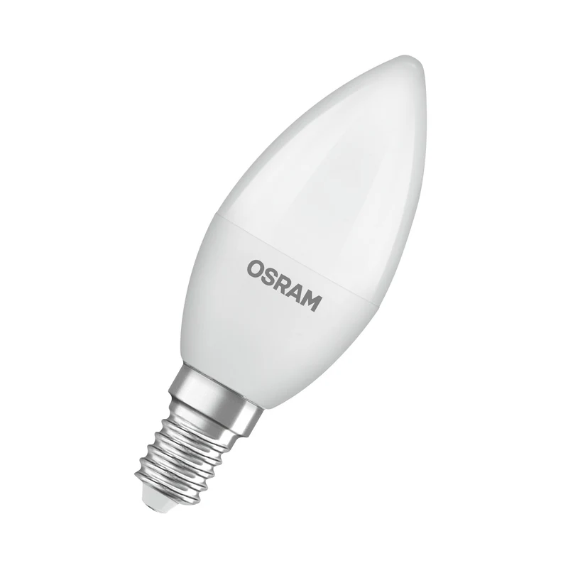 OSRAM LED PCR LAMPS WITH CLASSIC B , LED-Lampe, Matt, 3,3 W, (ex 25 W), 250 lm, Kaltweiß, 4000 K, 15000 h, CRI ≥80
