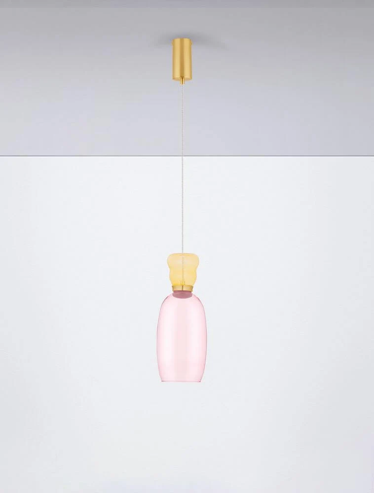 Pluma LED Pendelleuchte Ø 15cm 3000K Mehrfarbig