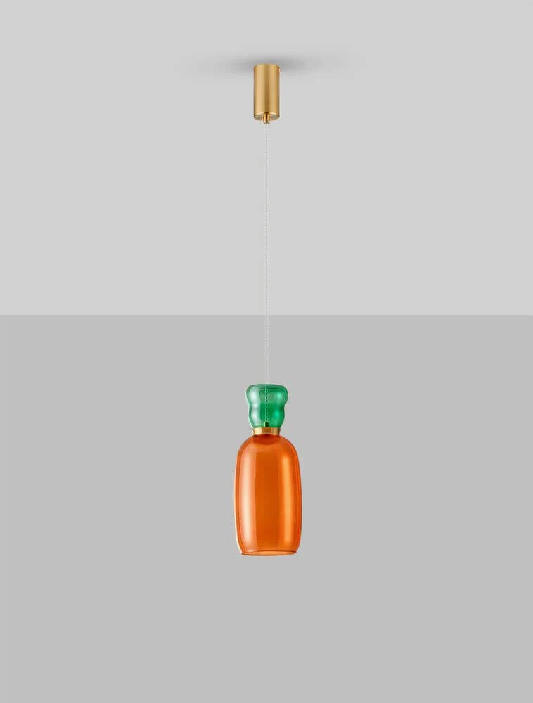 Pluma LED Pendelleuchte Ø 15cm 3000K Mehrfarbig
