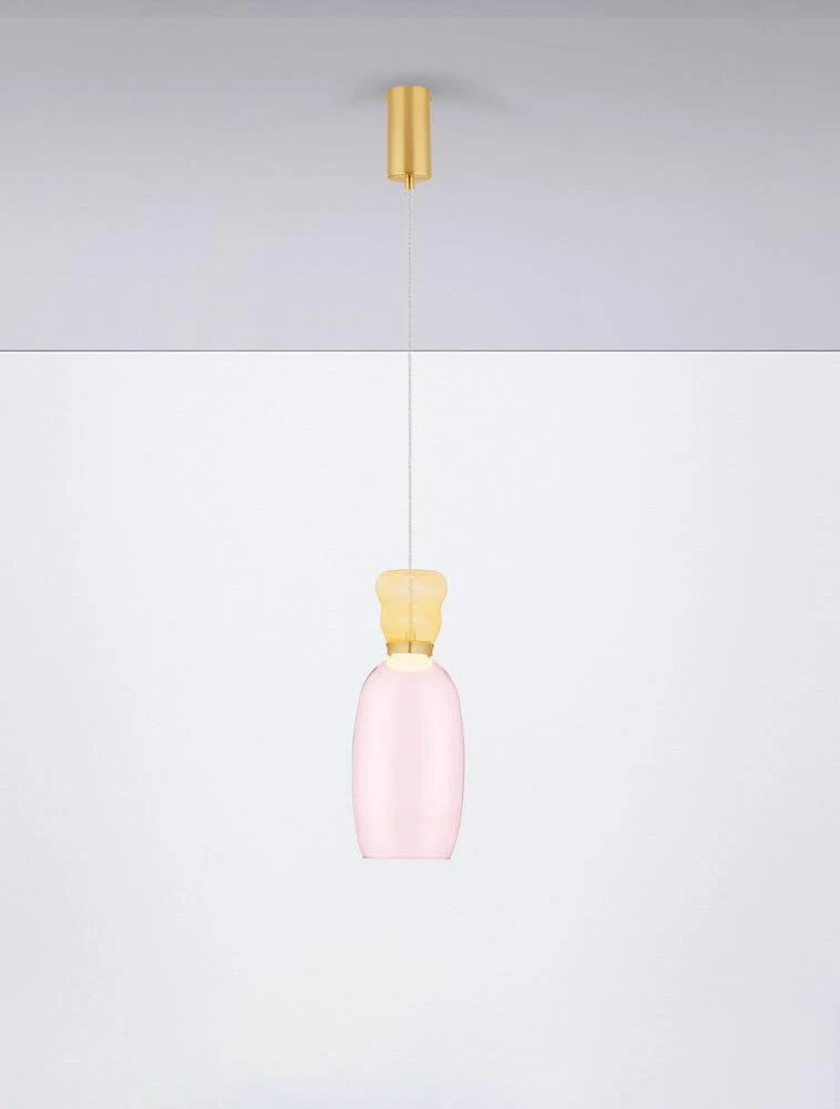 Pluma LED Pendelleuchte Ø 15cm 3000K Mehrfarbig