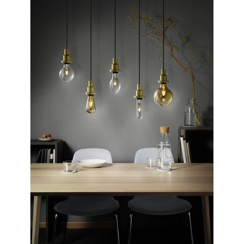 OSRAM Vintage 1906® GLOBE LED Lampe dimmbar (ex 55W) 7W / 2500K Warmweiß E27 Gold Optik