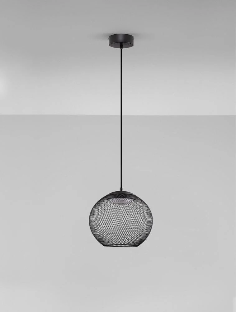 Kinetic LED Pendelleuchte 3000K Schwarz