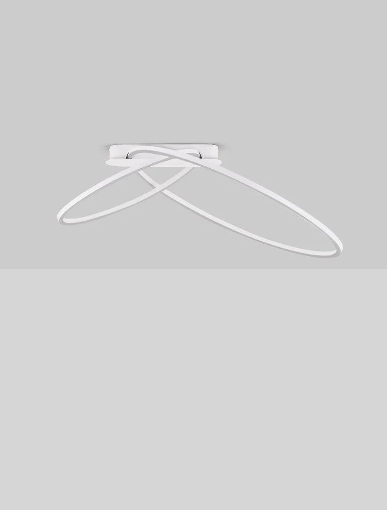 Kiklos LED Deckenleuchte 2-flammig Ø 72cm 3000K