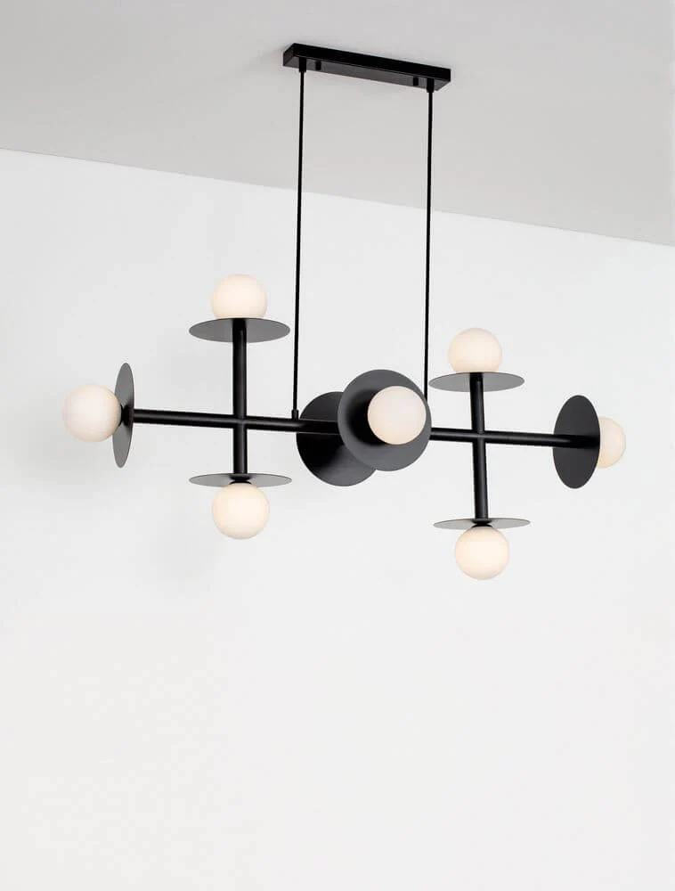 Pielo Pendelleuchte G9 Balken 32cm8-flammig