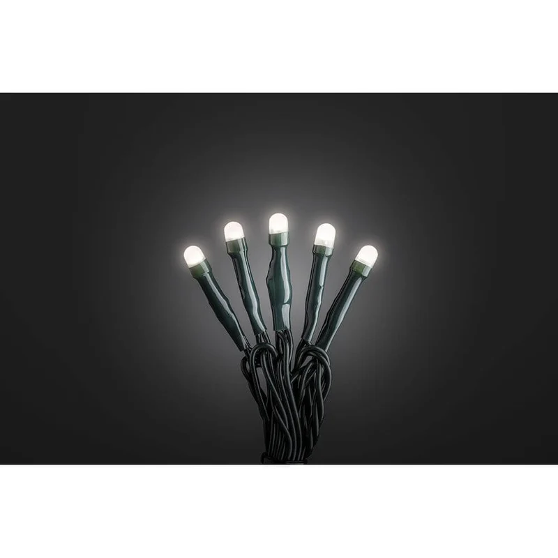 14m Micro LED Lichterkette gefrostet 35 Warmweiße Dioden