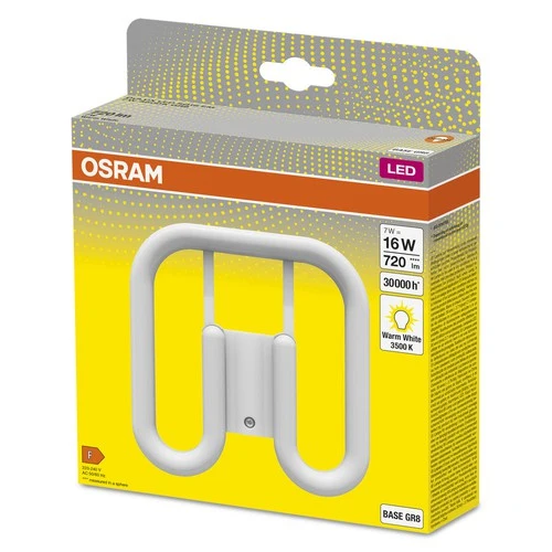 OSRAM DULUX LED-Lampe SQ16 EM, 7W, 720lm, 3500K , Warmweiß