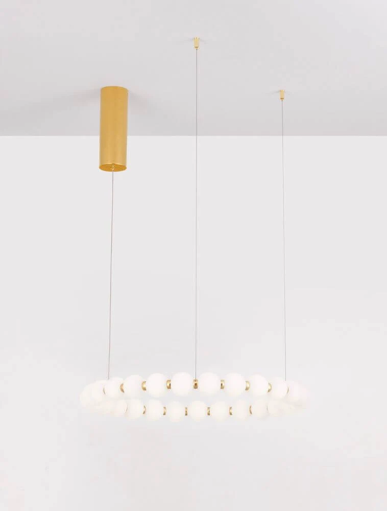 Perla LED Pendelleuchte 27-flammig Ø 62cm 3000K