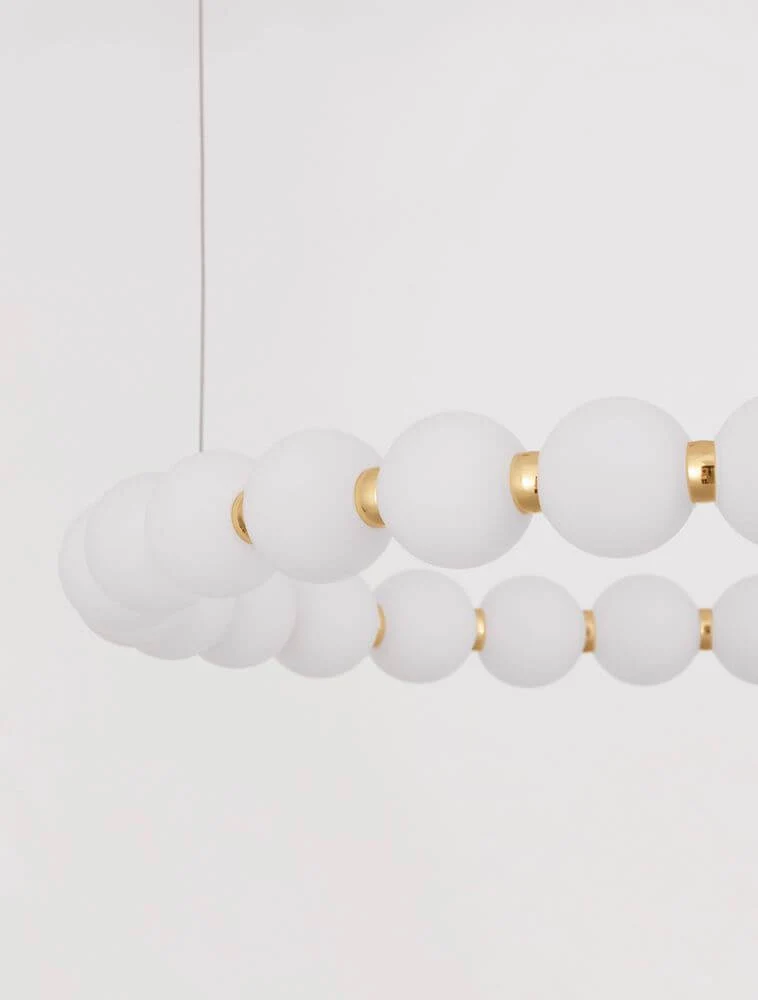 Perla LED Pendelleuchte 27-flammig Ø 62cm 3000K