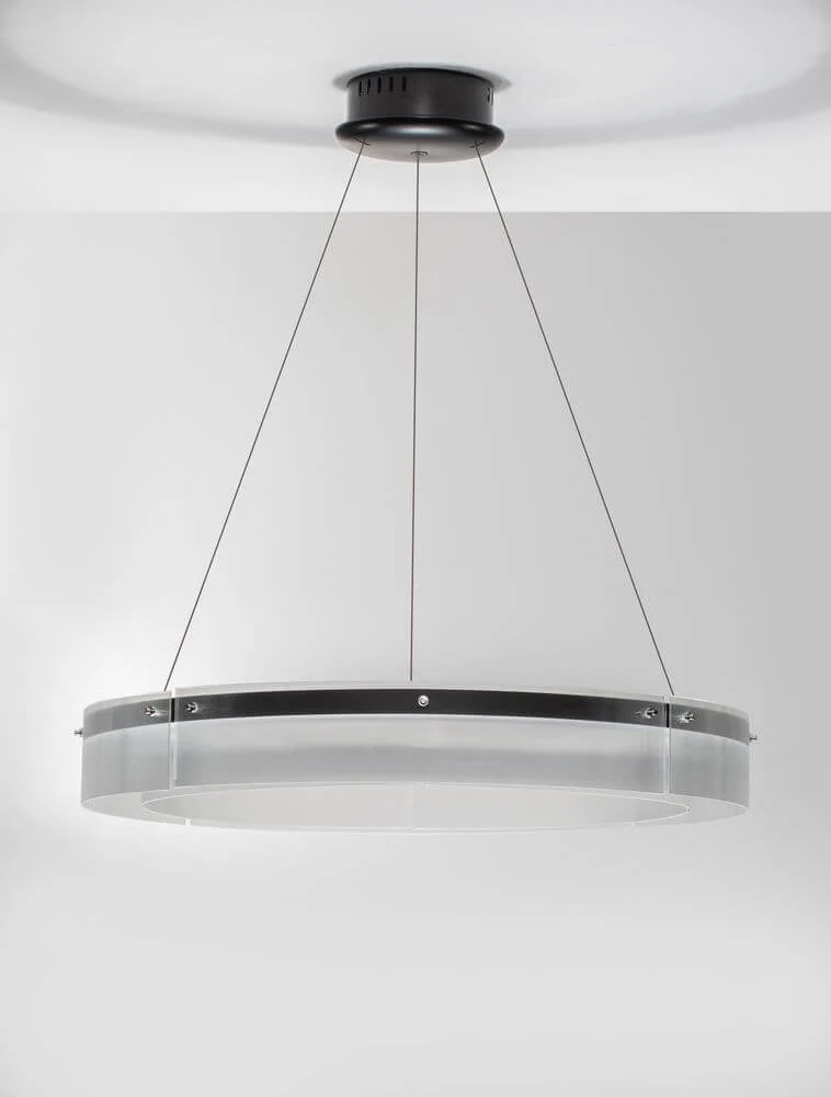 Pauline LED Pendelleuchte 3000K Schwarz