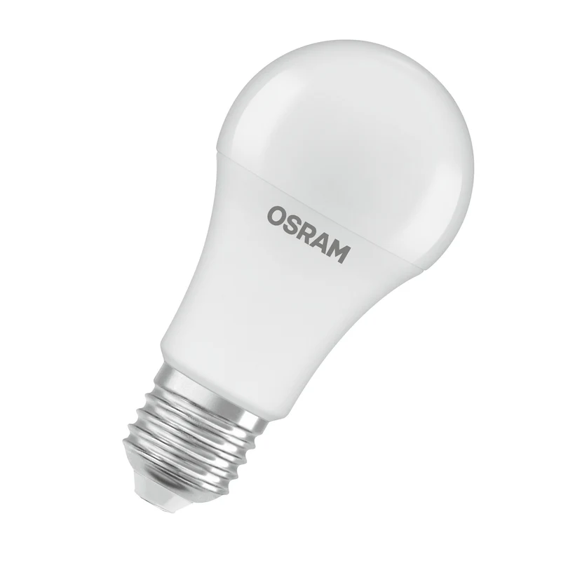 OSRAM LED LAMP WITH CLASSIC A in A-Form, LED-Lampe, Matt, 10 W, (ex 75 W), 1055 lm, Warmweiß, 2700 K, 15000 h, CRI 80