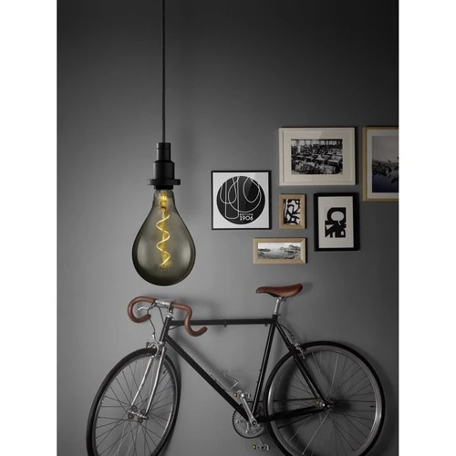OSRAM Vintage 1906® LED Lampe dimmbar (ex 12W) 5W / 1800K Warmweiß E27 Rauchglas Optik, E27