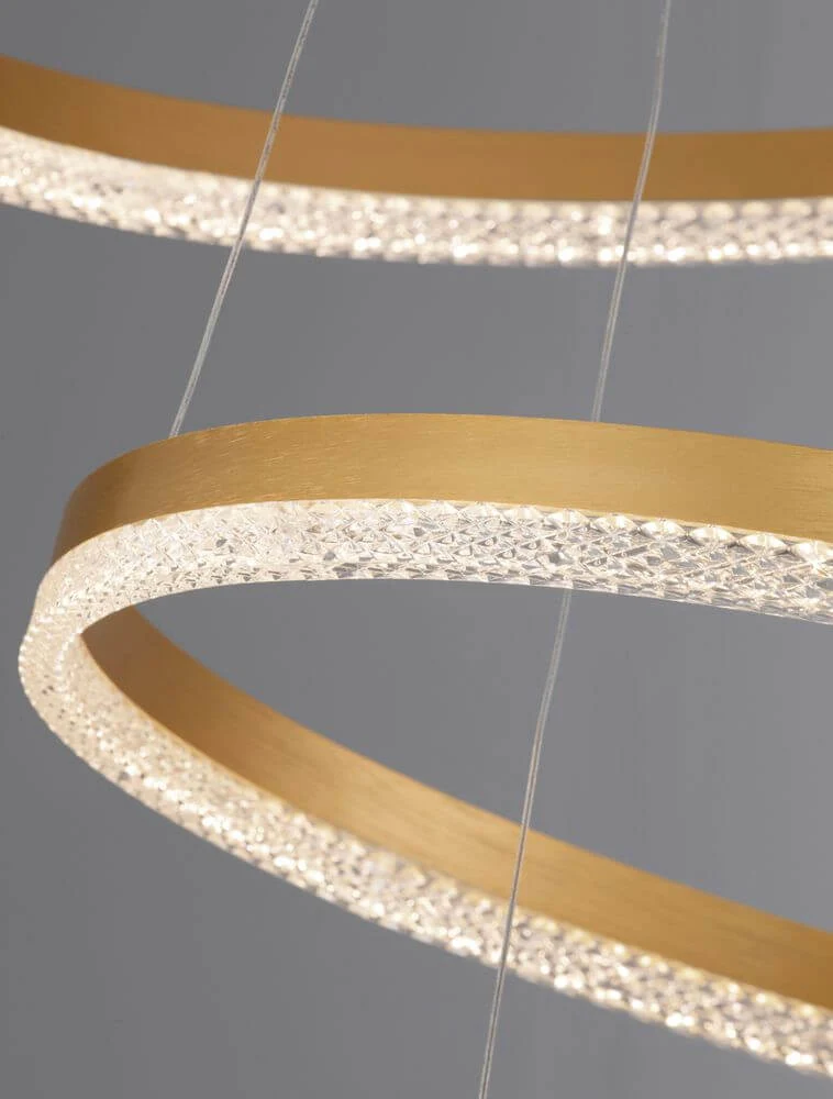 Adria LED Pendelleuchte 3-flammig Ø 80cm