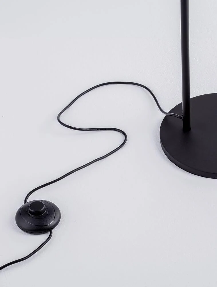 Sfera Stehlampe 3000K Schwarz