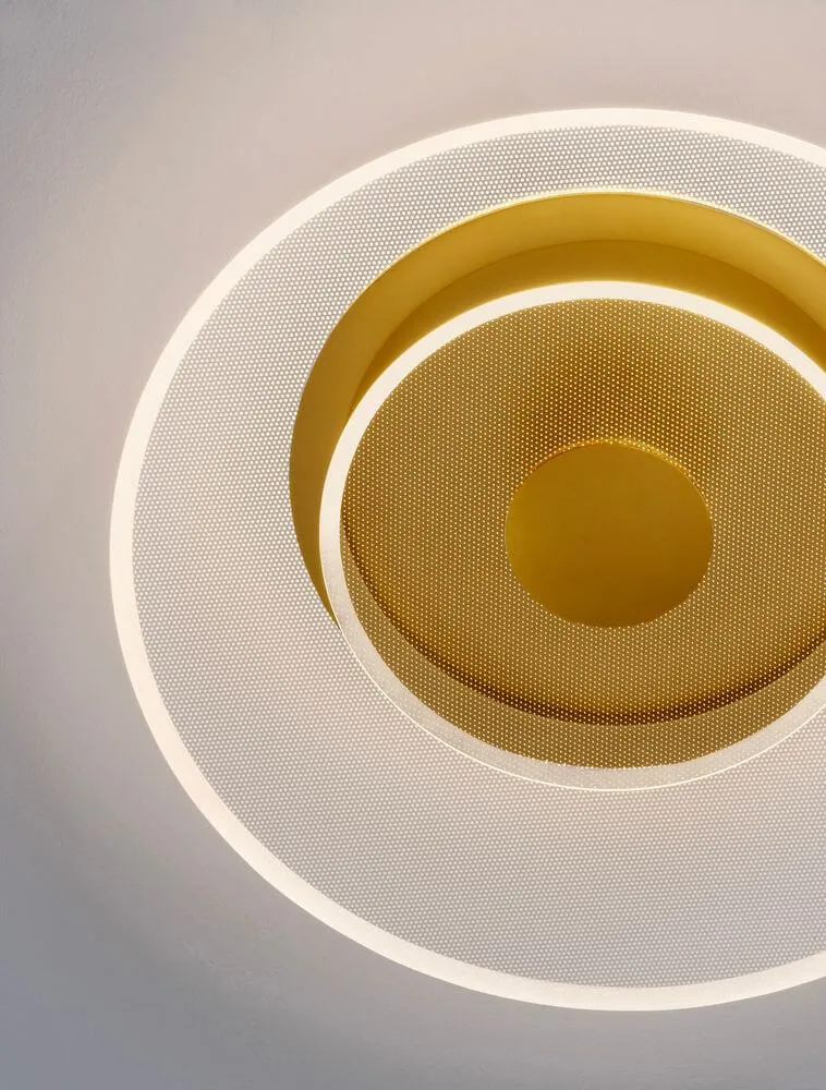 Copo LED Deckenleuchte 3000K Gold
