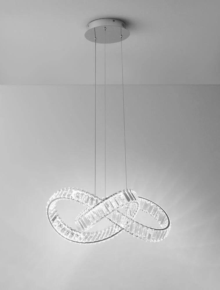 Conceto LED Pendelleuchte Verknotet Ø 60cm 3500K