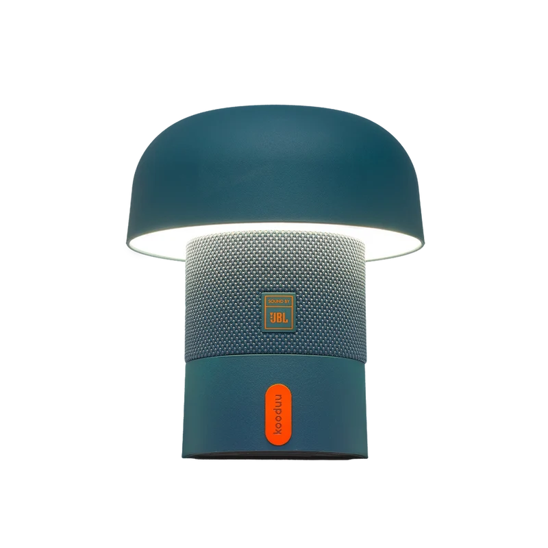 Lautsprecherleuchte mit tragbarem Design, dimmbarem LED-Licht und Kunststoffgehäuse – Sensa PLAY Mini | Kooduu