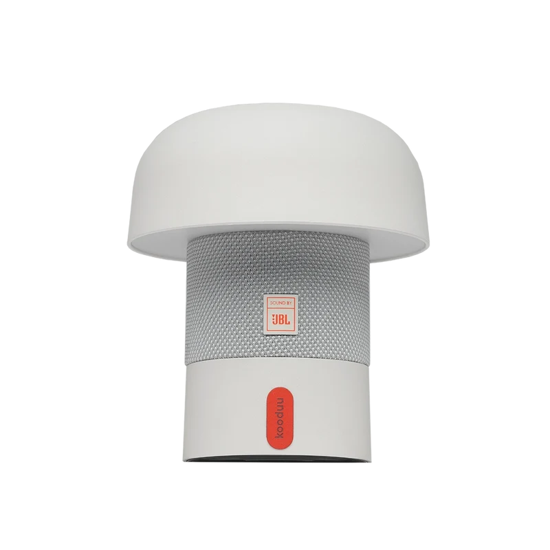 Lautsprecherleuchte mit tragbarem Design, dimmbarem LED-Licht und Kunststoffgehäuse – Sensa PLAY Mini | Kooduu