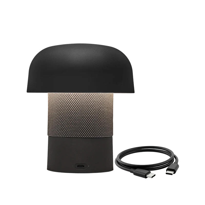 Lautsprecherleuchte mit tragbarem Design, dimmbarem LED-Licht und Kunststoffgehäuse – Sensa PLAY Mini | Kooduu