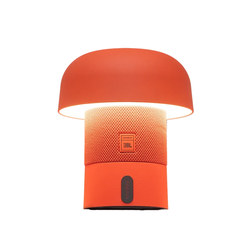 Lautsprecherleuchte mit tragbarem Design, dimmbarem LED-Licht und Kunststoffgehäuse – Sensa PLAY Mini | Kooduu