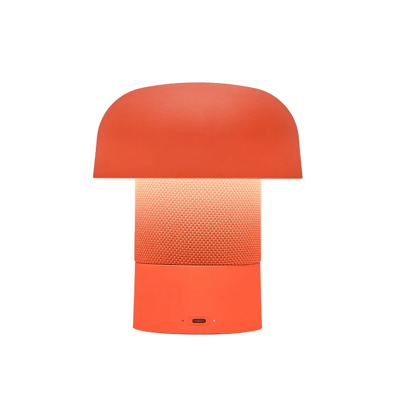 Lautsprecherleuchte mit tragbarem Design, dimmbarem LED-Licht und Kunststoffgehäuse – Sensa PLAY Mini | Kooduu