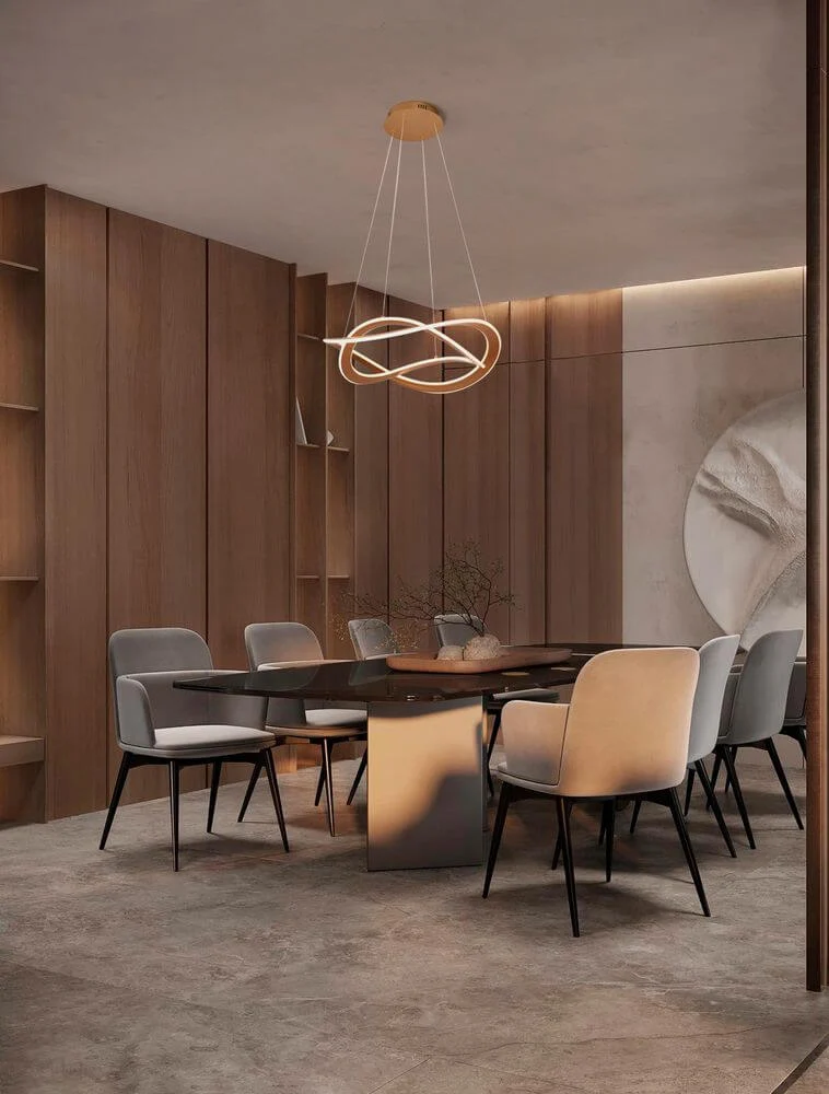 Celestia LED Pendelleuchte 2-flammig Ø 60cm 3000K