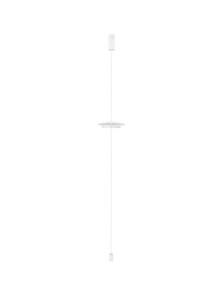 Olos LED Deckenleuchte Ø 35cm 3000K Weiß,Chrom