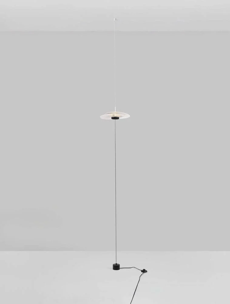 Olea LED Deckenleuchte Ø 35cm 3000K Netzstecker Weiß,Schwarz