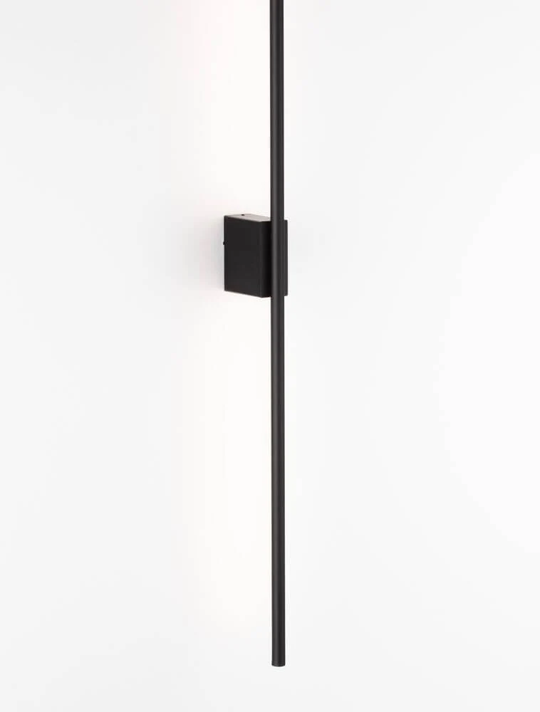 Tien LED Wandleuchte Mittig Ausgerichtet 3000K Schwarz IP44