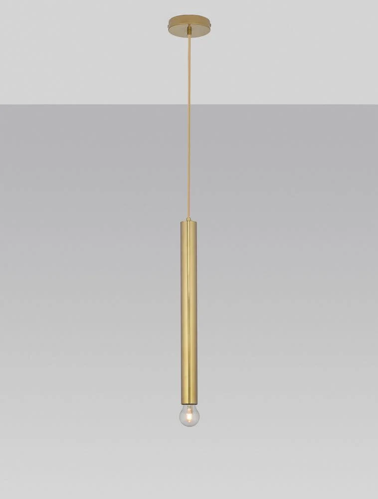 Norway Pendelleuchte E27 Ø 4,5cm Gold